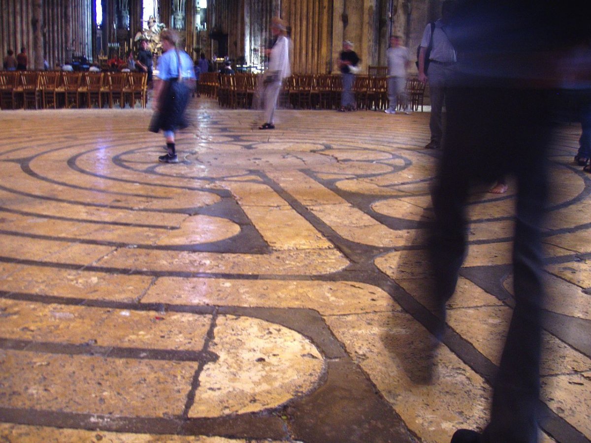 la Géométrie Sacrée du Labyrinthe