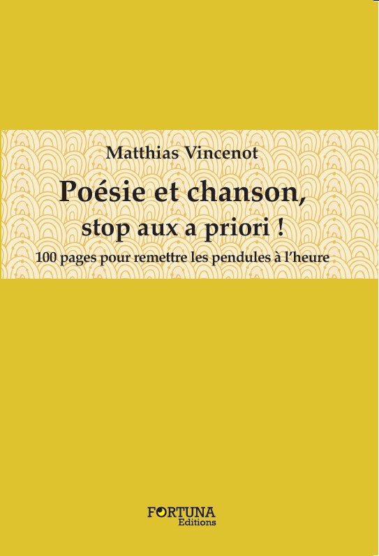 Poésie et chanson, stop aux a priori !