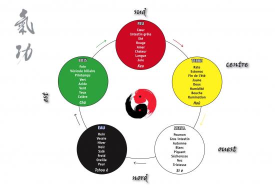 La symbolique des Cinq Eléments dans la medecine chinoise