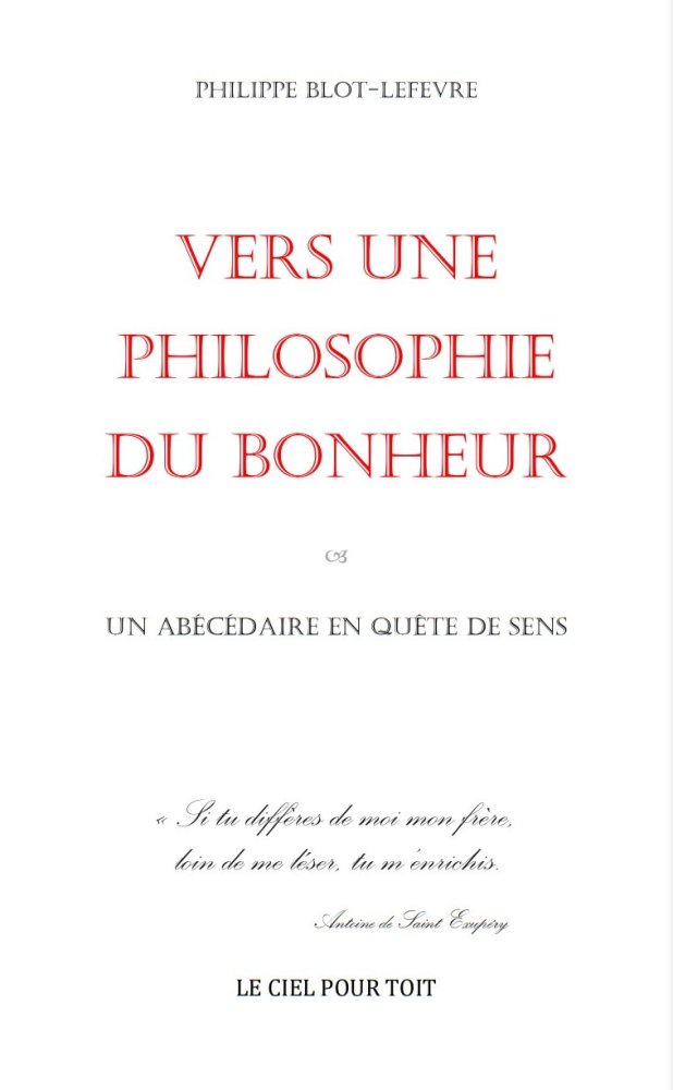 Vers une philosophie du bonheur